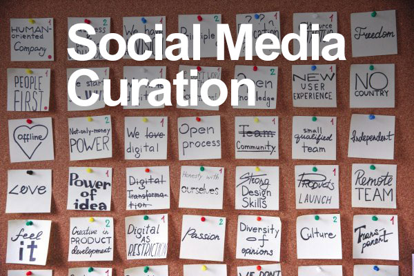 what is social media curation definition